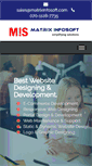 Mobile Screenshot of matrixinfosoft.com